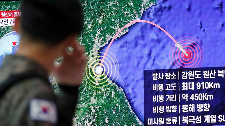 رسانه ها؛ آزمایش موشکی کره شمالی در دریای ژاپن و…