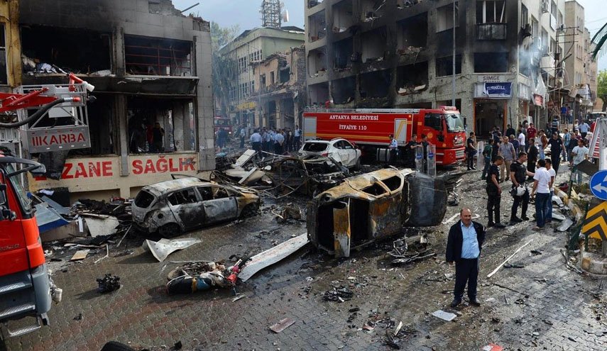 بررسی عوامل وقوع حادثه تروریستی در ترکیه