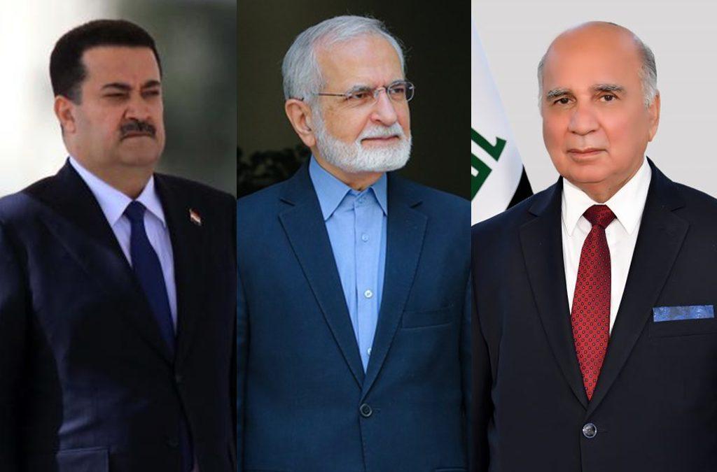 Dr. Kharazi’s meeting with the Prime Minister and Foreign Minister of Iraq/ “Iran considers the progress and development of Iraq as its development and progress”