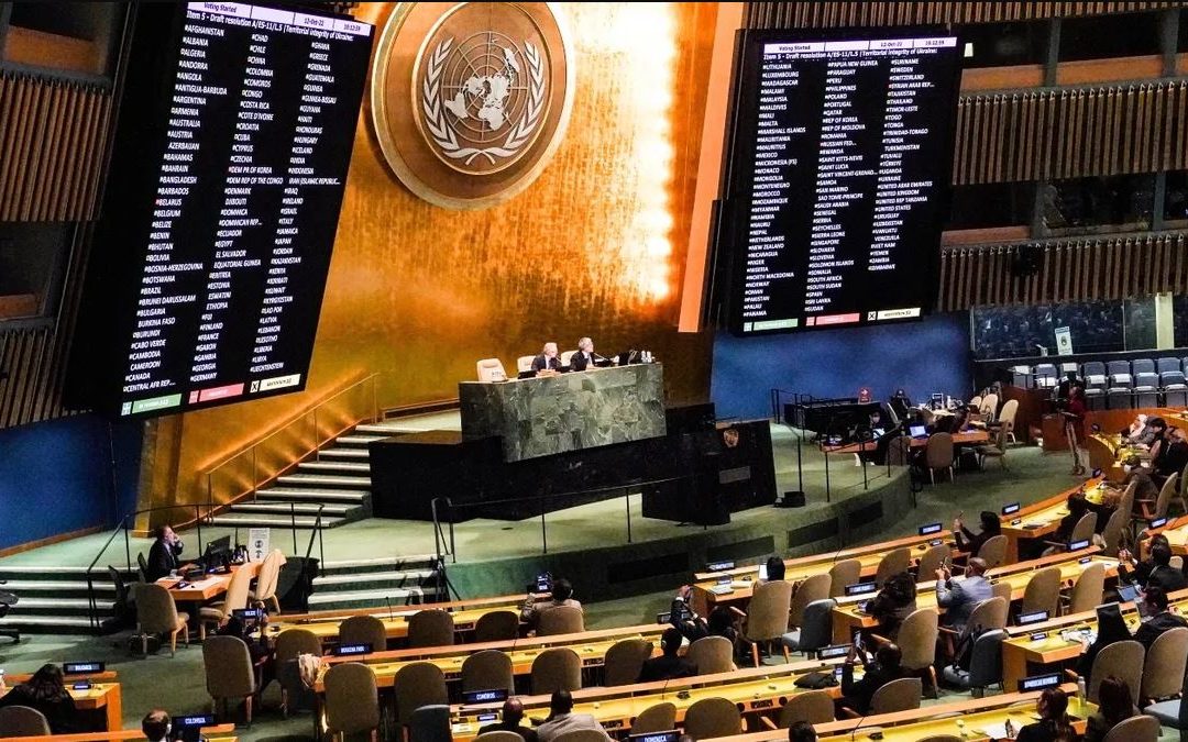 Approval of “Unity for Peace” Resolution; accreditation to UN against US veto